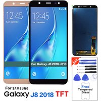 For Samsung Galaxy J8 2018 J800 SM-J800FN AMOLED Phone LCDS Display with Touch Screen full Digitizer Assembly LCD Replacement