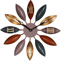 24 inch Creative Iron Art Metal Wall Clock