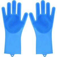 Kitchen Magic Silicone Dish Washing Gloves Accessories Dishwashing Glove Household Tools for Cleaning Car Pet Brush Dropshipping