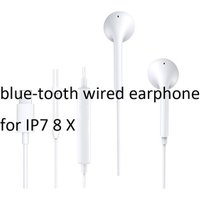 blue tooth IOS12 8 pin plug earphone earpod hand free earbuds for iphone 7 8 x earphone for apple
