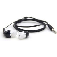 Colorful Disposable Earphone Cheapest Handfree Headphone Promotional Earbuds Without Mic