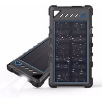 Latest 10000 mah Solar Charger Waterproof Solar Power Bank For iPhone Phone Solar Power Bank