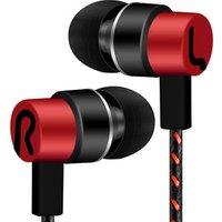 Universal 3.5mm In-Ear Stereo Earbuds Earphone For Cell Phone Music Earbud Bass Stereo Sound Headset Noise Canceling