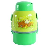portable rope colorful cute children bottle water kids water bottle with straw bpa free and lunch box