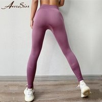 AMESIN YLD069 Unbranded Rib Seamless Legging Gym Nylon Legging
