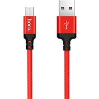 Top Selling HOCO X14 1M Times Speed Charging Cable For Micro Nylon Tie Cable Charging USB Cable Mobile Phones Charging