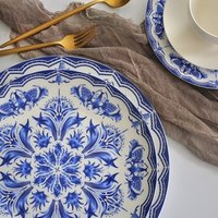 Ceramic Dinner Plate Sets Rim