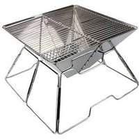 Outdoor Folding Barbecue Charcoal Grill Stove Stainless Steel BBQ Patio Camping