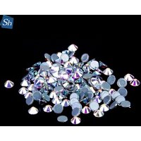 Crystal AB Hot Fix Rhinestones Clothing Nails