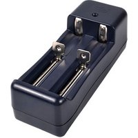 Jialitte C007 Dual-slot Universal Battery Charger AA AAA 18650 16340 CR123A Smart Charger (US Plug)