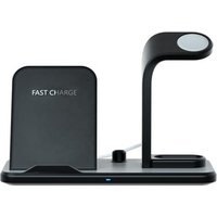 Portable 3 in1 Wireless Charger Charging Pad Charger Station For Apple Watch Mobile Cell Phone