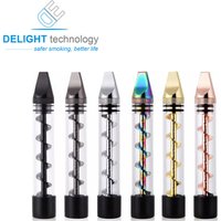 Hot sell E Cig Twisty glass blunt new pipe glass blunt with high quality