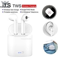 i7S tws wireless bluetooth earphone, factory price mini wireless earphone with charging cabin, 3D stereo bluetooth earphone