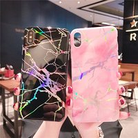 Drop shipping new arrival laser marble Phone Case for huawi cell phone accessories, phone back cover for samsung note10 S10