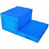 OEM Plastic foldable Container, Collapsible and folding crate box for storage and moving