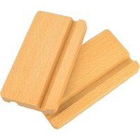 Universal Tablet Desktop Bamboo For ipad Mobile Wooden Cell Phone Stand