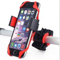 Universal adjustable silicone handlebar mountain bike bicycle phone mount