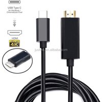 USB 3.1 Type C to HDMI 4K Adapter Cable Male to Male 1.8m 6ft for Thunderbolt 3 MacBook