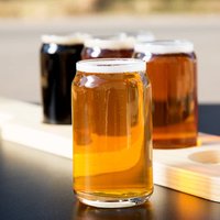 Machine Blown Beer Souvenirs Can Shaped Beer Glass Tumbler Cup