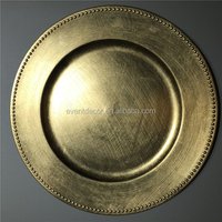 100 Plastic Charger Plates Table Decorations