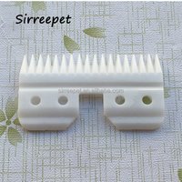18Teeth Pet clipper Ceramic moving blade Replacement Blade Fits oster A5 Series and andis clippers