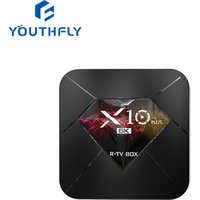 2019 Android 9.0 R-TV BOX X10 Plus Allwinner H6 Quad Core 64-bit 4GB RAM 32GB 64GB Android TV Box 6K