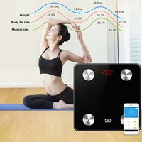 Bluetooth APP API High Precision Digital Bathroom Weighing Smart Body Fat Bmi Weight Scale Body Weighing Bathroom Scale with APP