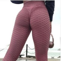 Pink High Waist Push Up Fitness Leggings