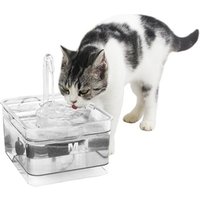 NPET Cat Dog Water Fountain Automatic Filtered Water for Pet Healthy Hygienic Drinking Fountain 2.6L Water Capacity Super Quiet