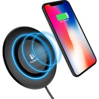 Great FLOVEME 5W QI Wireless Charger for iPhone X/8 for Samsung Galaxy S8 S8 Plus Note 8 S7 Edge Wireless Phone Charger