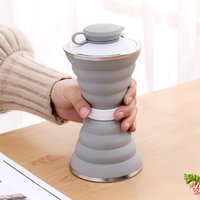 Eco Friendly Silicone BPA Free Collapsible Sports Water Bottle
