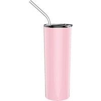 Skinny stainless steel tumbler wholesale 20oz mug with customized logo