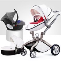 Hotmom 2 in 1 and 3 in 1 bbay light suspension stroller, baby cart trolley child