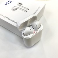 SUNLINE 2019 NEW i12 AirTouch Control Smart Blue tooth Wireless Earbud 5.0 Magnetic Charging Binaural Stereo Mini Blutooths