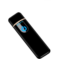 Fingerprint Touch Induction electronic slim charged cigarette lighter