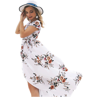 V Neck Maxi Dress Holidays Beach Wear
