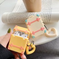 Hot Sale Original cartoon design Suitcase shape silicone AirPod Super hero CARTOON case