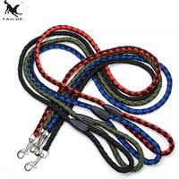 Dogs and Cats Application Braided Nylon Dog Leash Lead