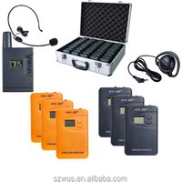 Handheld Type Wireless Audio Tour Guide System,audio system tour guide,whisper tour guide transmitter and receiver for travel