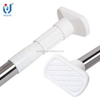 Adjustable Stainless Steel Shower Curtain Rod