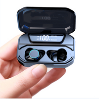 2019 NEW Waterproof V5.0 Touch Smart Control Sport Wireless communication Bluetooth Headset Earphone with Charger Case