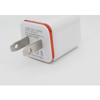USB Wall Charger 2.1A Dual Port USB Cube Power Adapter Wall Charger Plug Charging Block Cube for Phone 8/7/6 Plus/X