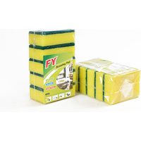 Wholesale Heavy Duty Kitchen Cleaning Sponge Scrubber High Density Antibacterial Foam Sponge