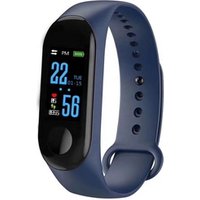 M3 HD Touch Screen Heart Rate Smart Bracelet Tracker Waterproof IP67 band Blood pressure Smart Wristband Bracelet from Vidhon