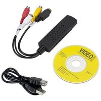 USB 2.0 Audio Video VHS to DVD PC Converter Capture Card Adapter for win 7 8 64 32 B