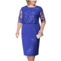 YSMARKET Half Sleeve Slim Party Dress