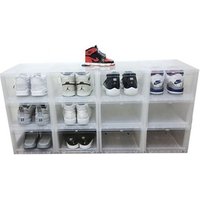 Clear Acrylic Shoebox Storage LED Lighting