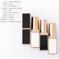 New Style Lipstick Shape Mini Portable Mobile Power Bank