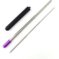 Foldable Stainless Steel Drinking Straw Case