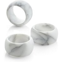 New 2019 Wholesale Handmade Porcelain Ceramic Marble Napkin Rings